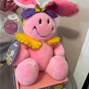 Pink Plush Bunny Toy “Tickle, Tickle - wiggle, wiggle”